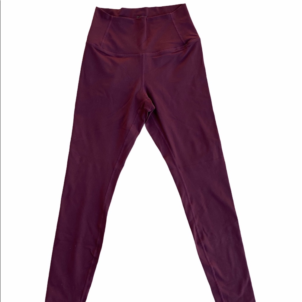 Ethos Plum/Burgundy Basic Leggings